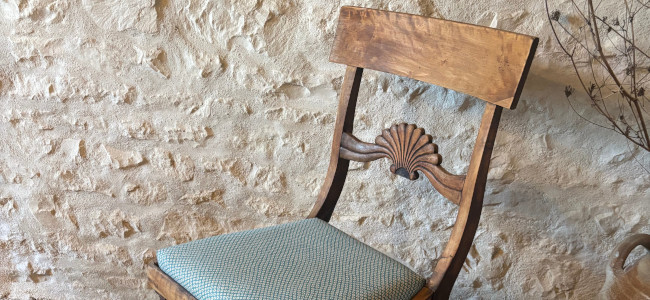 Chaise Coquille St Jacques