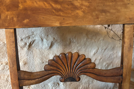 Chaise Motif Coquille Saint Jacques - Motif